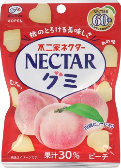 ネクターグミ　ピーチ